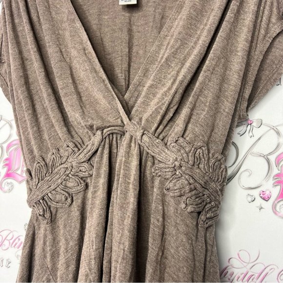 Max studio top fairy whimsical bottom flowy floral cinches at the waist stretch - Picture 10 of 11